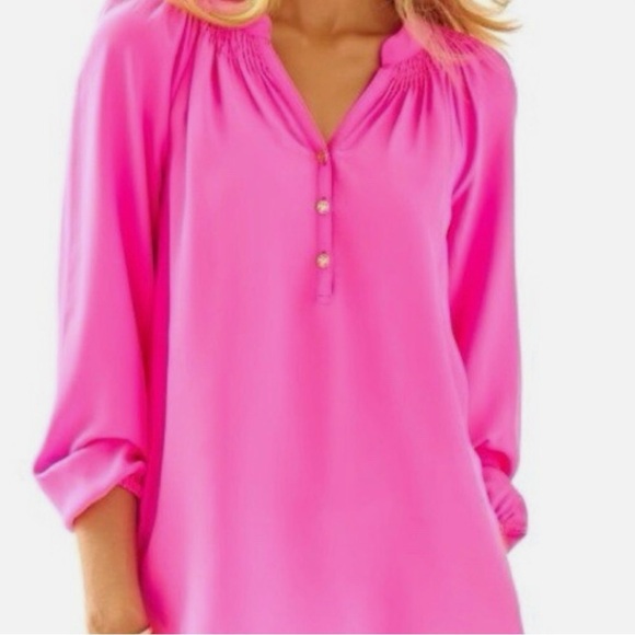 Lilly Pulitzer pink Elsa Top size medium NWT - Picture 7 of 8